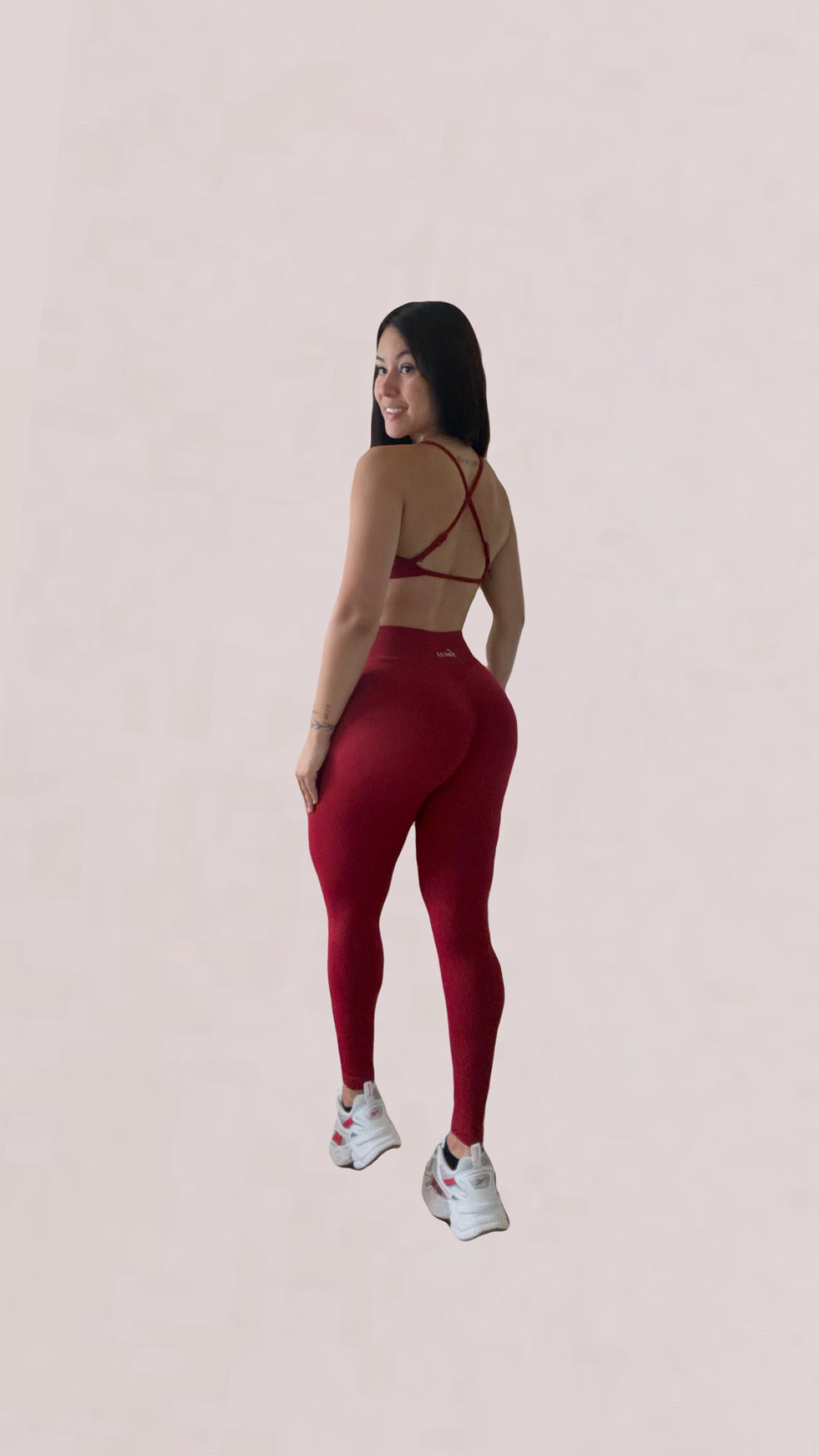SCULPT LEGGINGS- RED