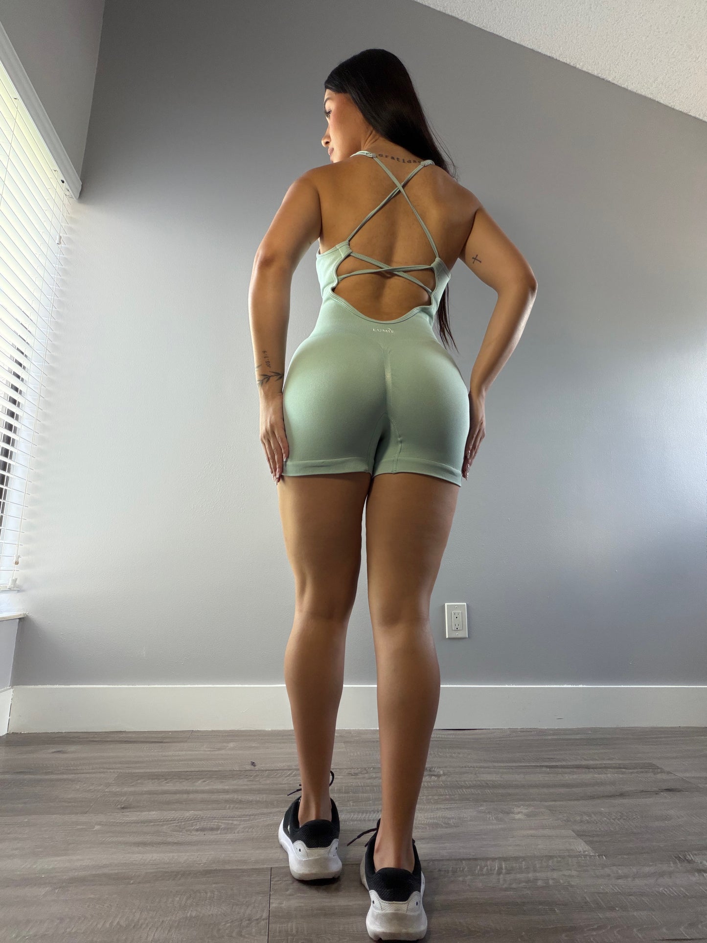 SERENITY ROMPER - GREEN