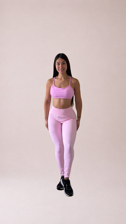 SCULPT LEGGINGS- ROSE